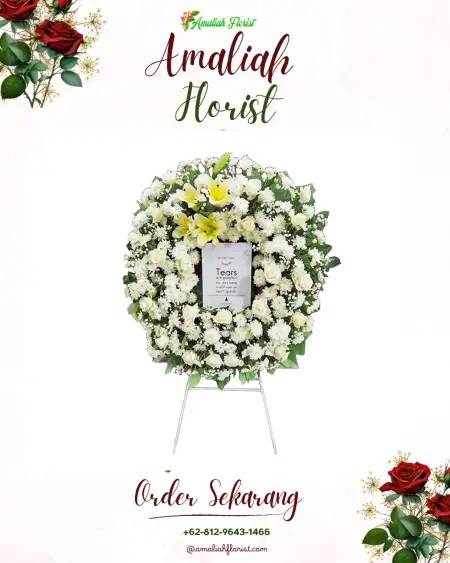 Krans Bunga Duka Sawahdadap